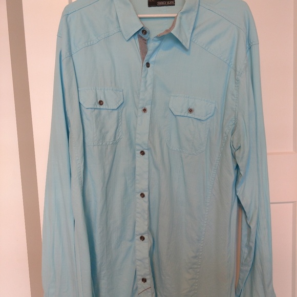 Buckle Black Button Up - Picture 1 of 2